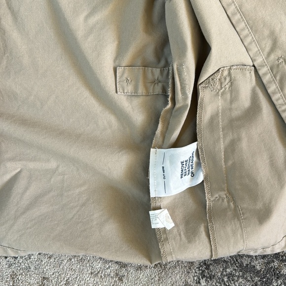 Girls Baby Gap Khaki light weight pea coat - Picture 4 of 5